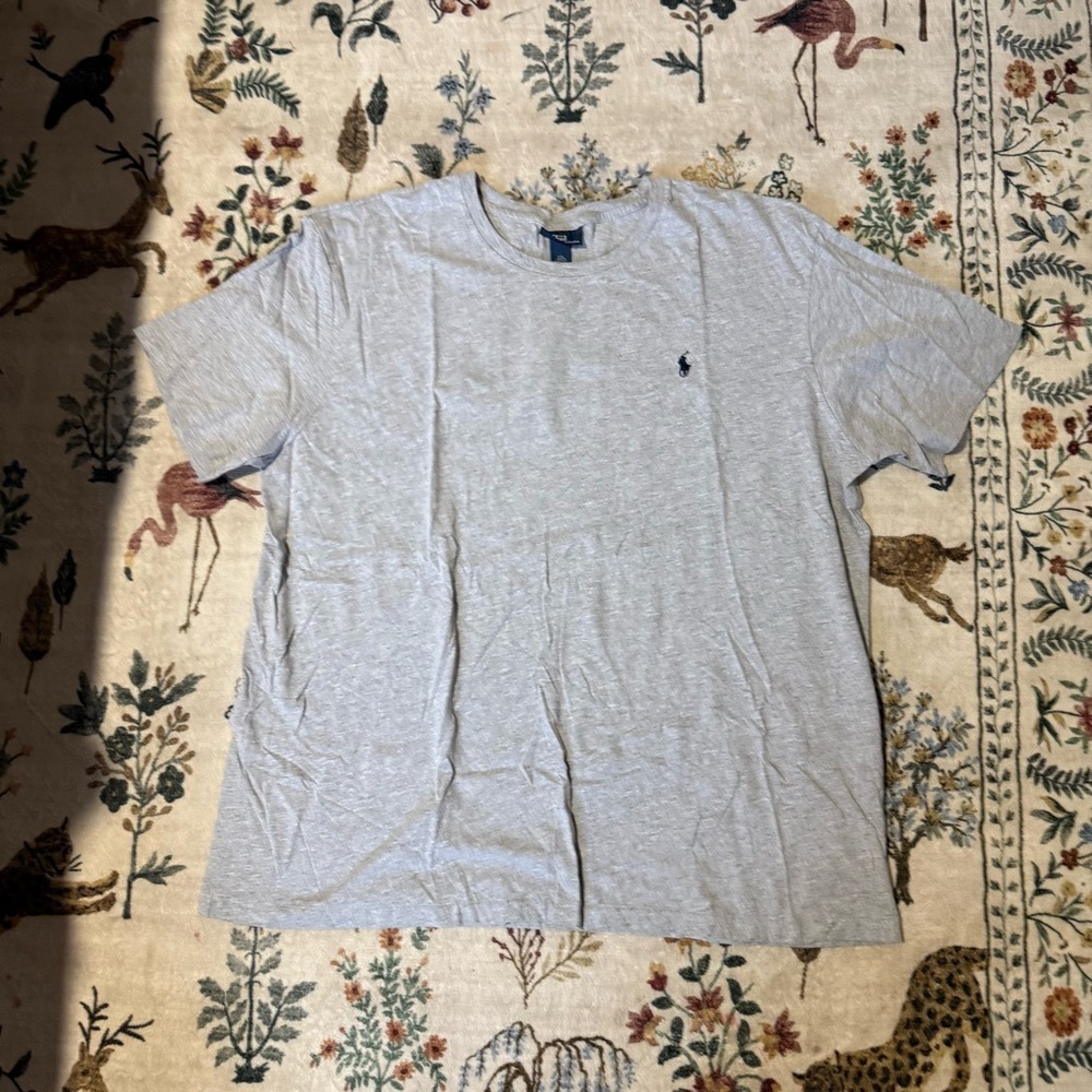 POLO Ralph Lauren Light Gray Short Sleeve Tee XXL